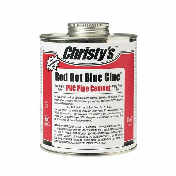 Thrifco Plumbing 32 Oz Christy's Red Hot Blue 6622233